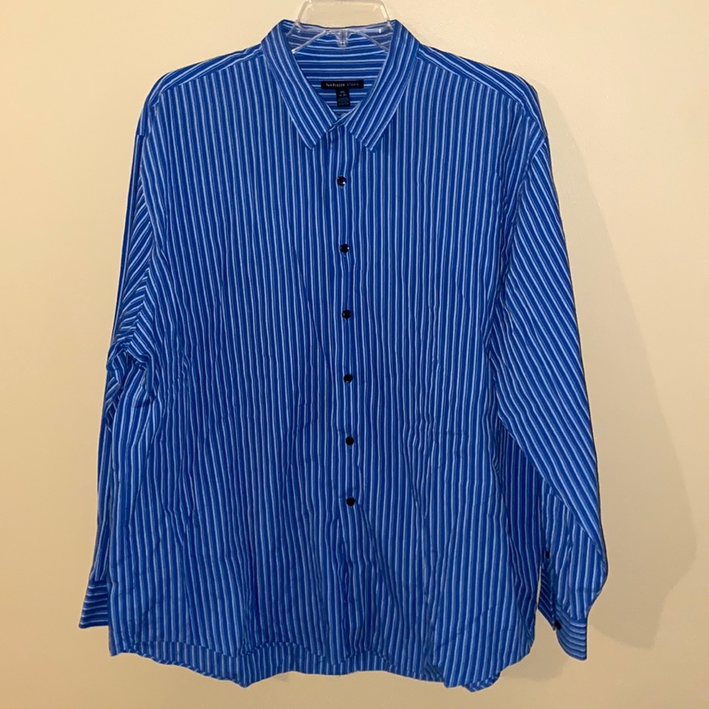 Van Heusen Studio Blue Button Down Shirt